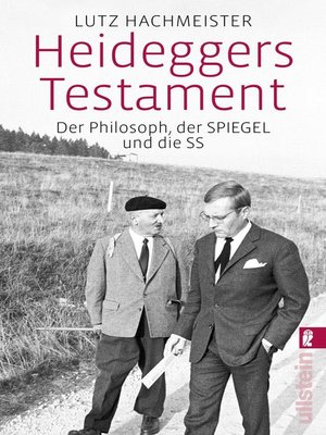 cover image of Heideggers Testament